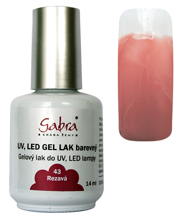 UV gel lak GABRA 43 rezavá 14 ml | NEHTOVÁ MODELÁŽ - Gel laky UV gel lak GABRA 43 rezavá 14 ml | NEHTOVÁ MODELÁŽ - Gel laky